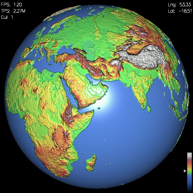 3d earth map software download