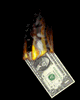 burning money gif